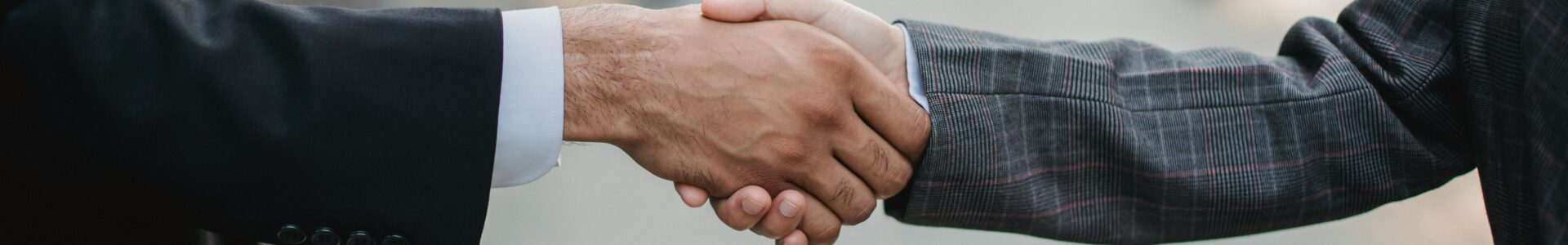 Close-up of Business People Shaking Hands